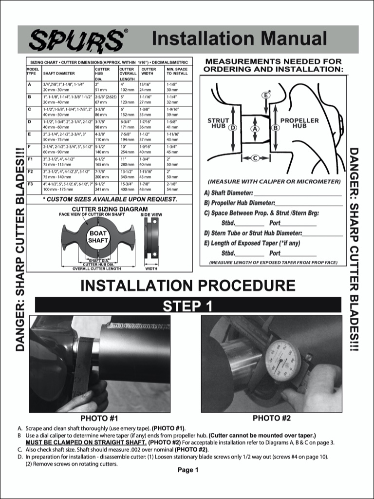 Manuals for Spurs Marine Rope Cutters MARINE DIESEL BASICS