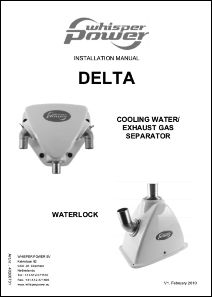 Manuals for Whisper Power Exhaust Equipment – MARINE DIESEL BASICS