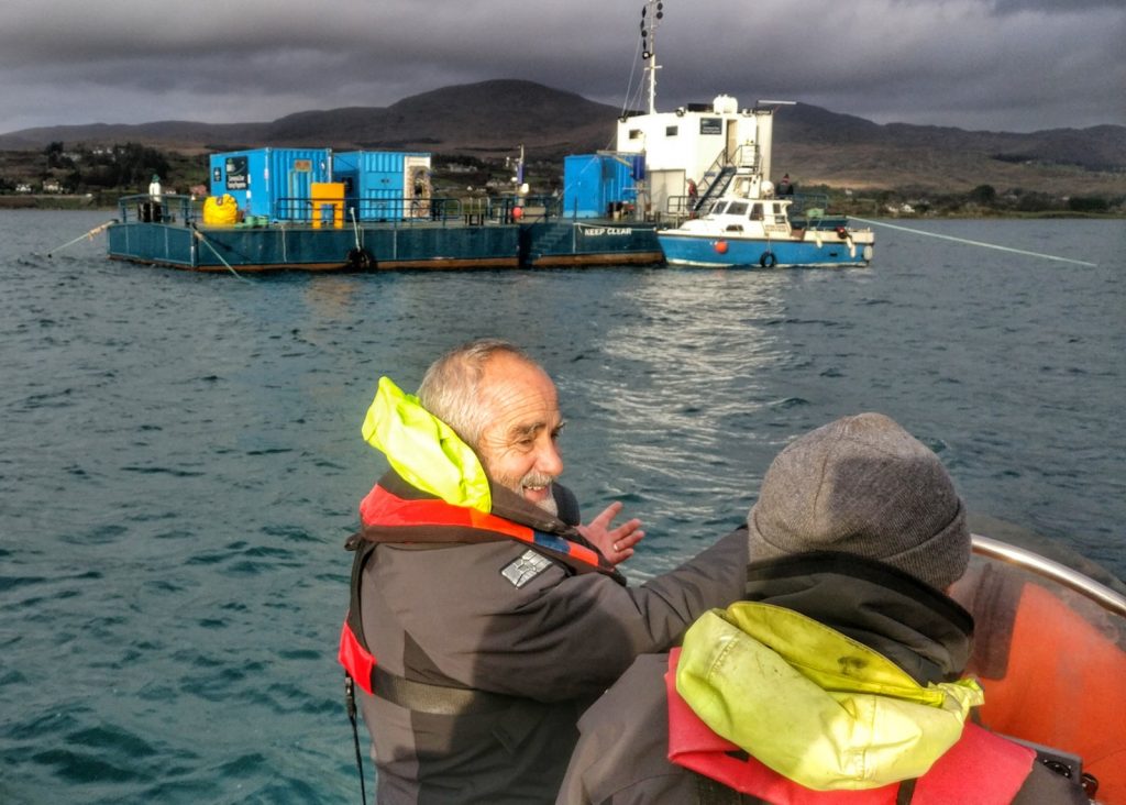STREAM sensors and weather station deployment in Castletownbere