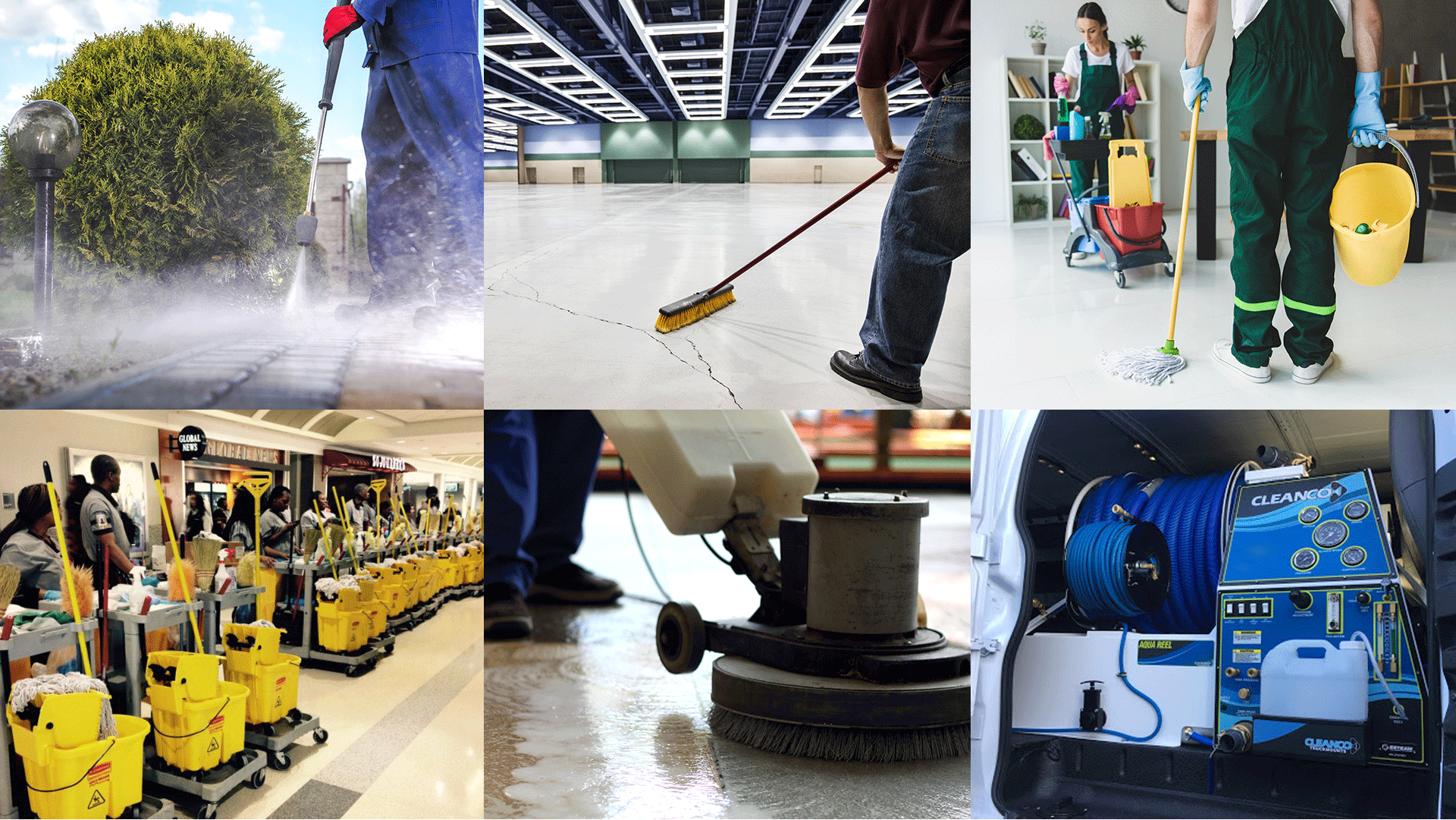 Marin Green Cleaning Cleaning Landing Page Template