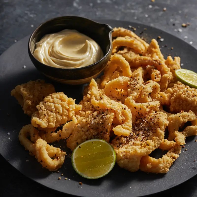 Salt and Pepper Squid With Aioli Marion's Kitchen