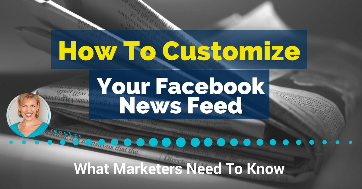 How to Customize Your Facebook News Feed