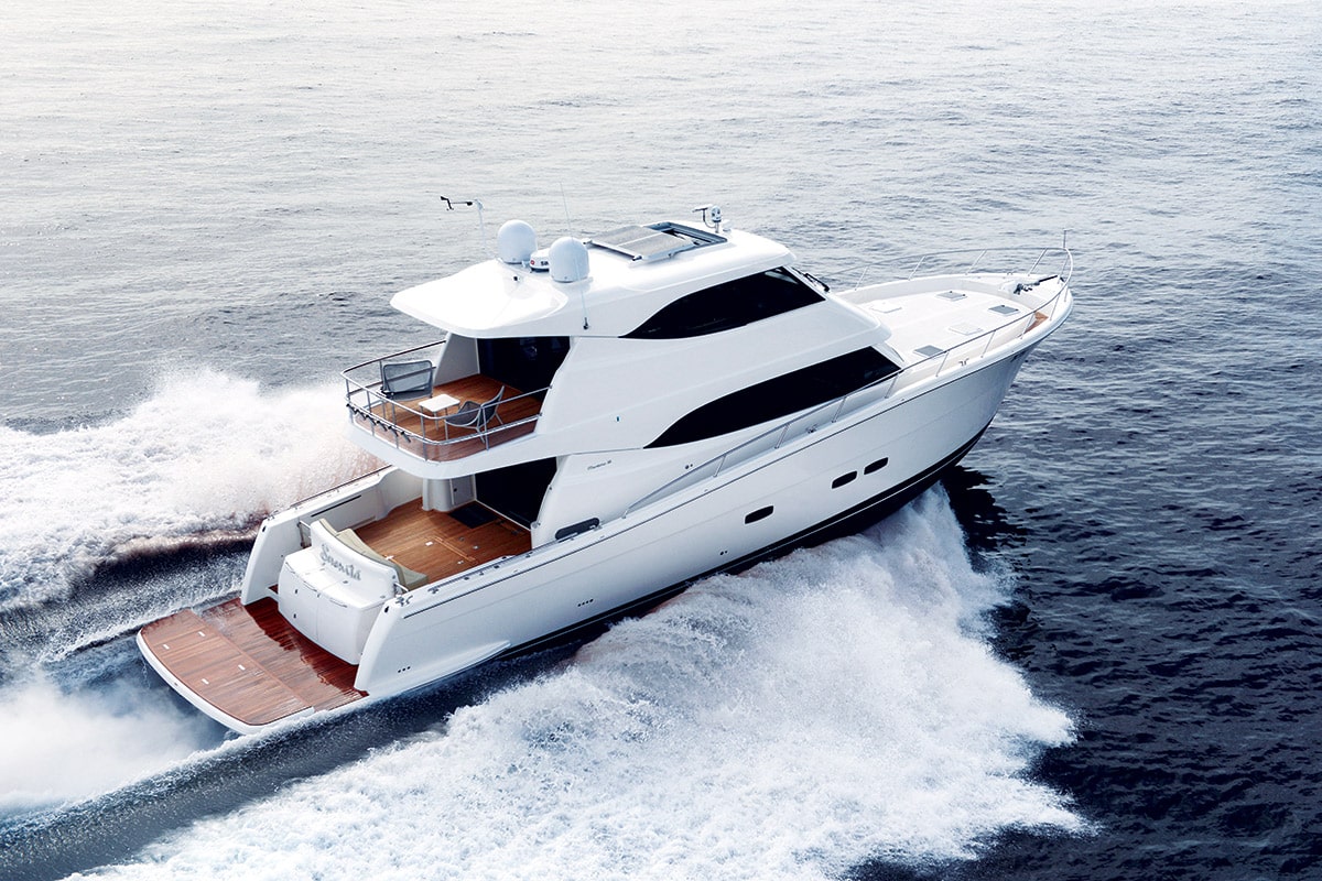 Maritimo M70 long range luxury motor yacht
