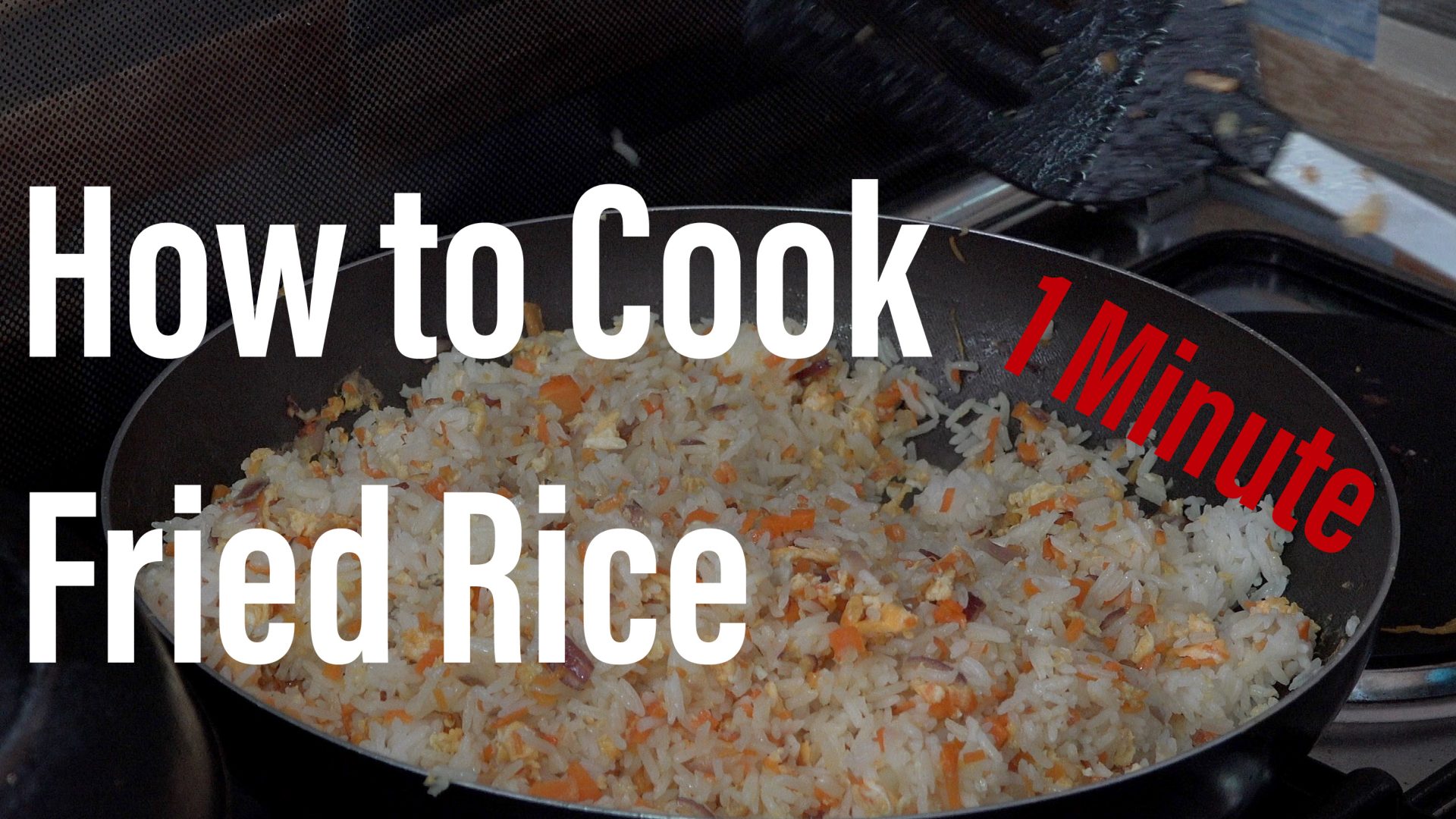 How to Cook Fried Rice in 1 Minute