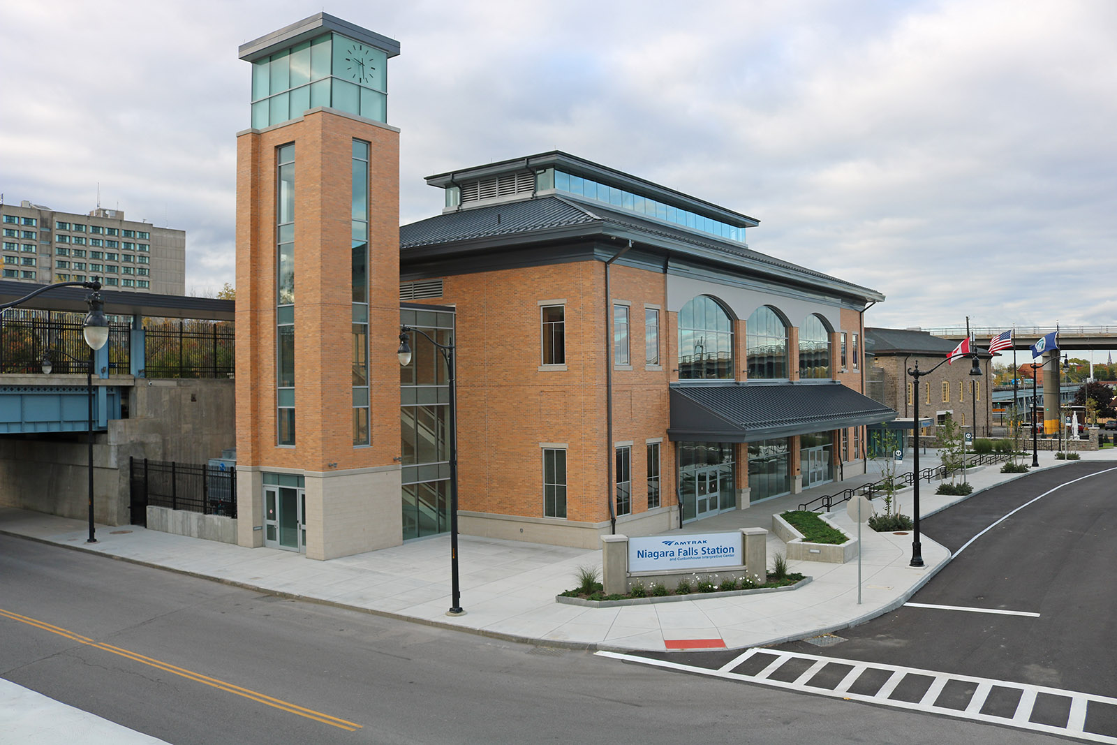 Niagara Falls Intermodal Train Station