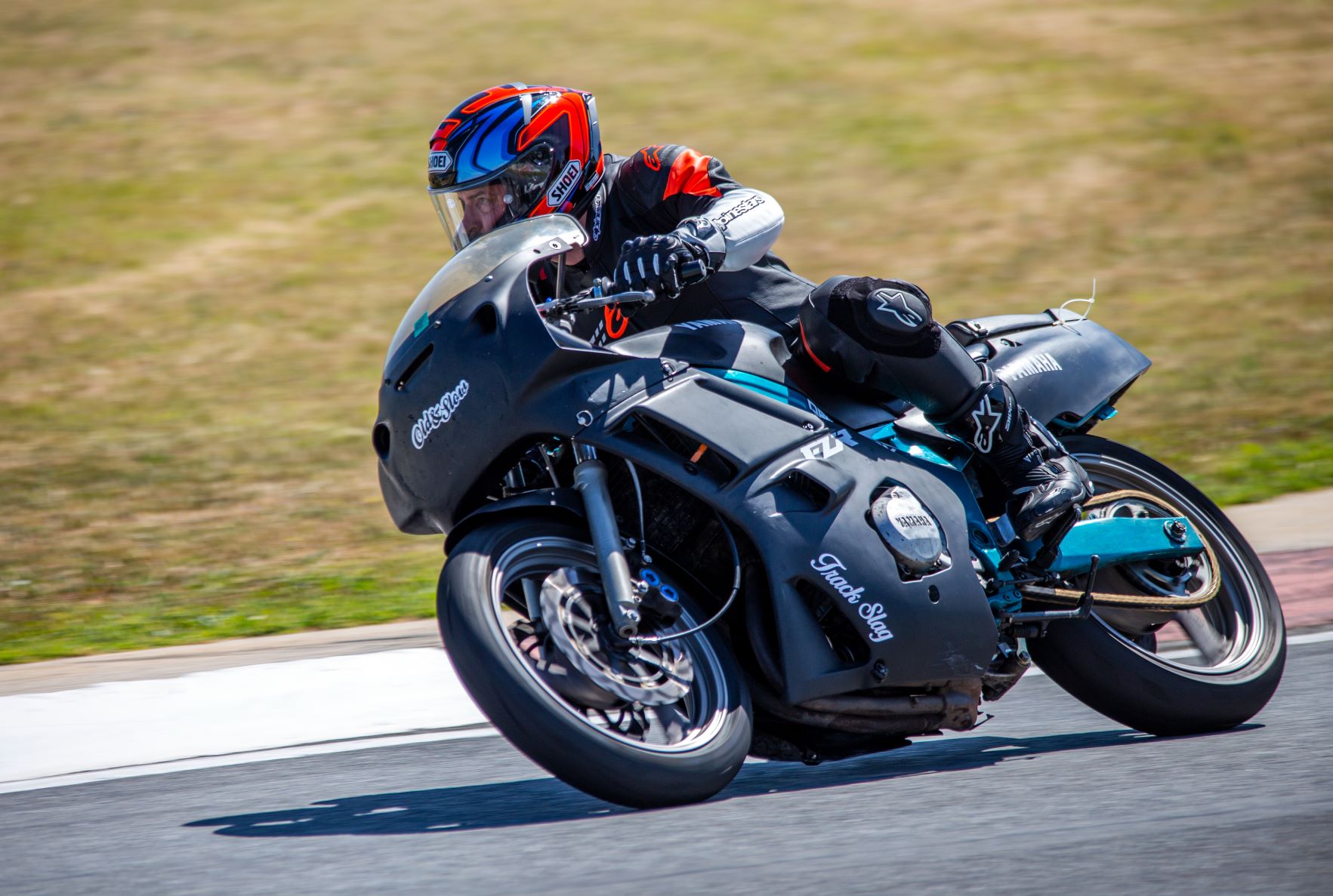 FZR600 budget track bike mods Join the Dots