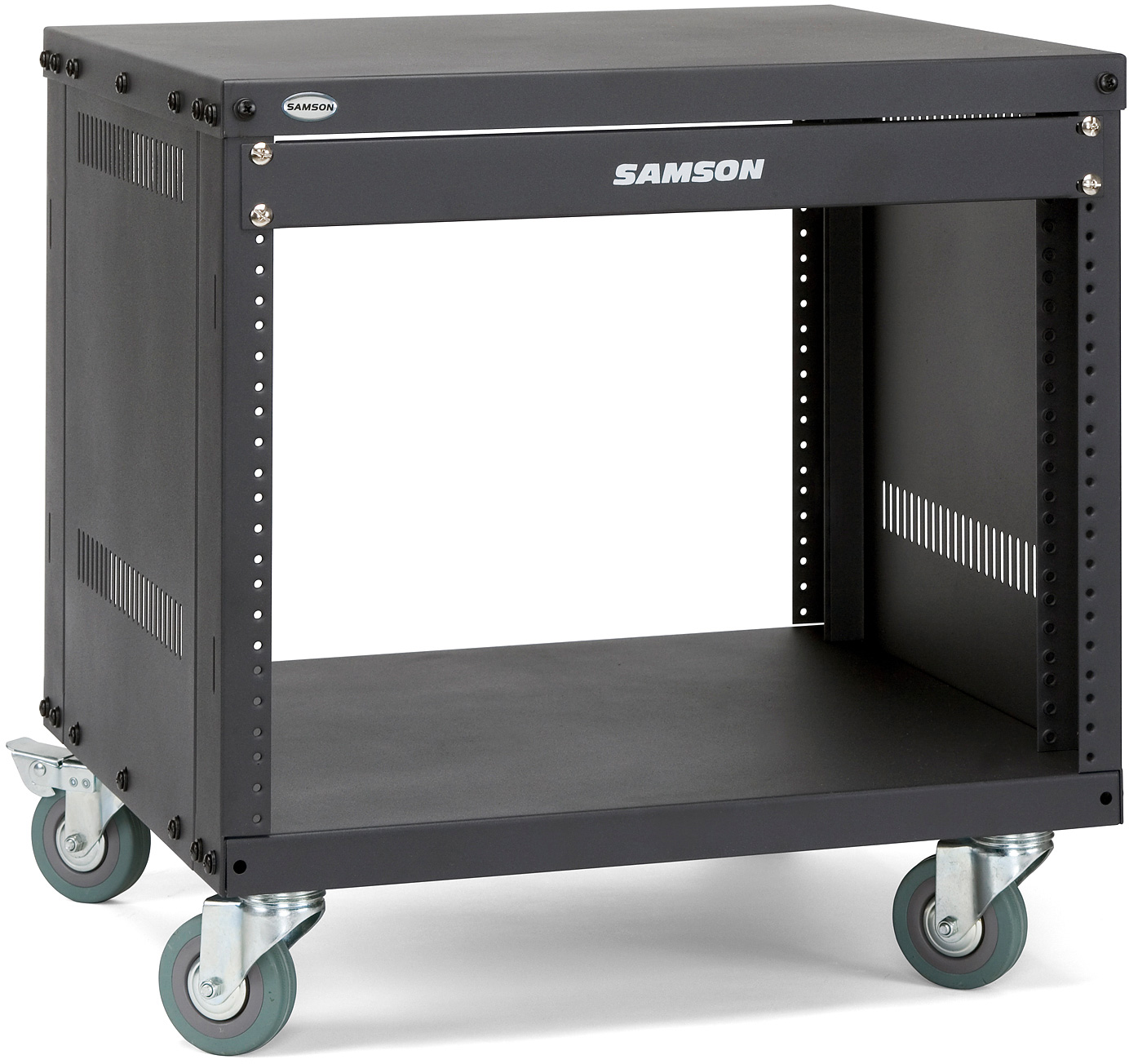 Samson SRK8 8Space Universal Equipment Rack with Casters