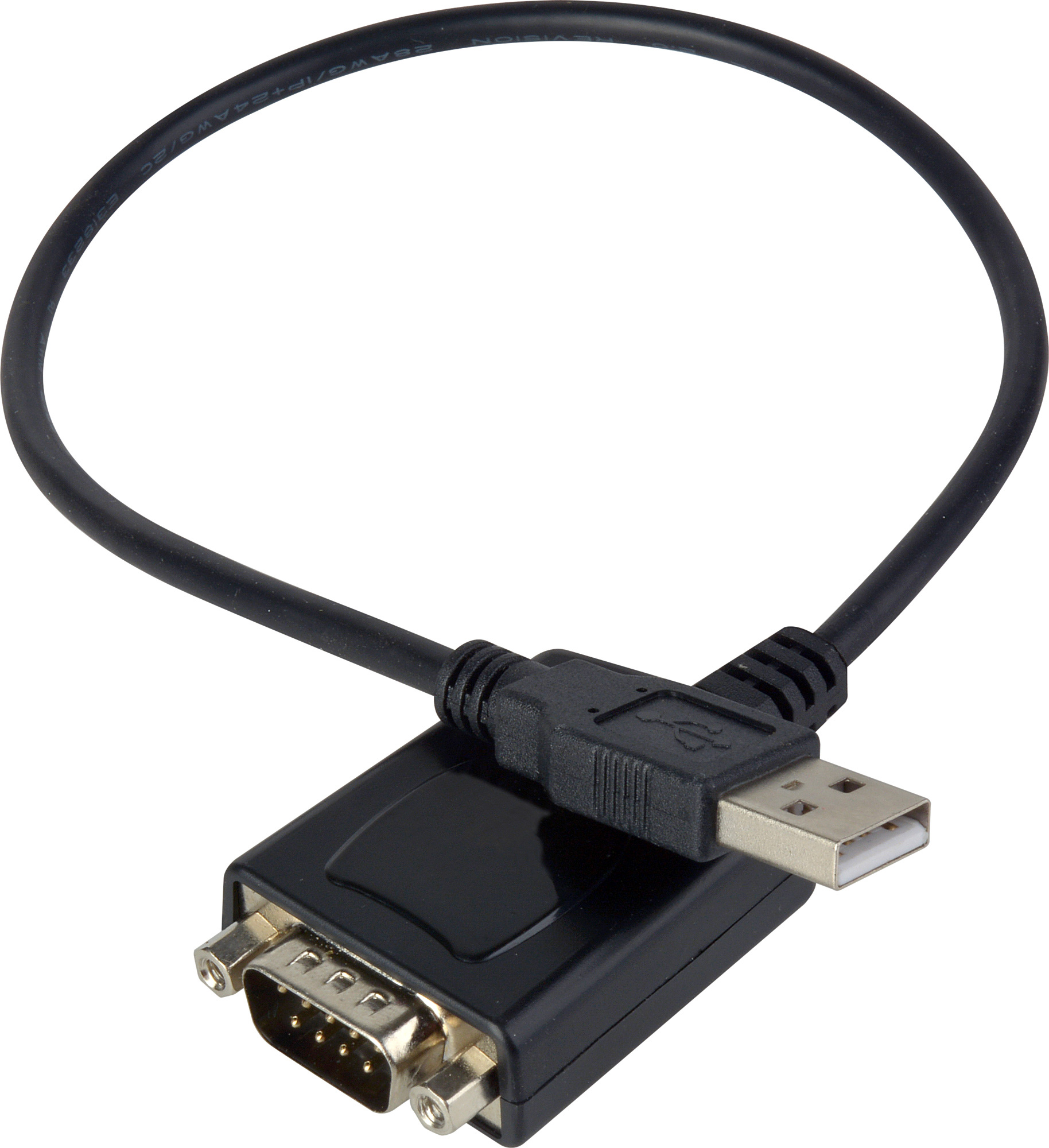 TecNec USB2Serial USB to 9Pin Male Serial Adapter Cable