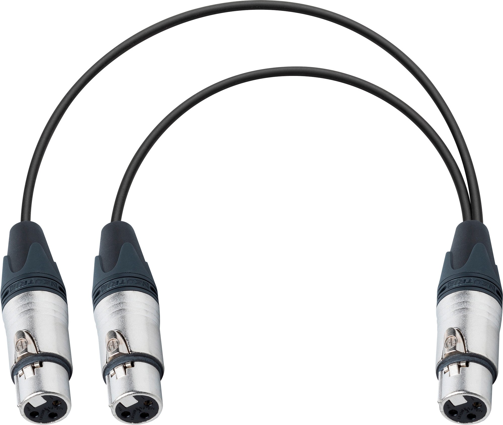 XLR Female to Dual XLR Female YCable