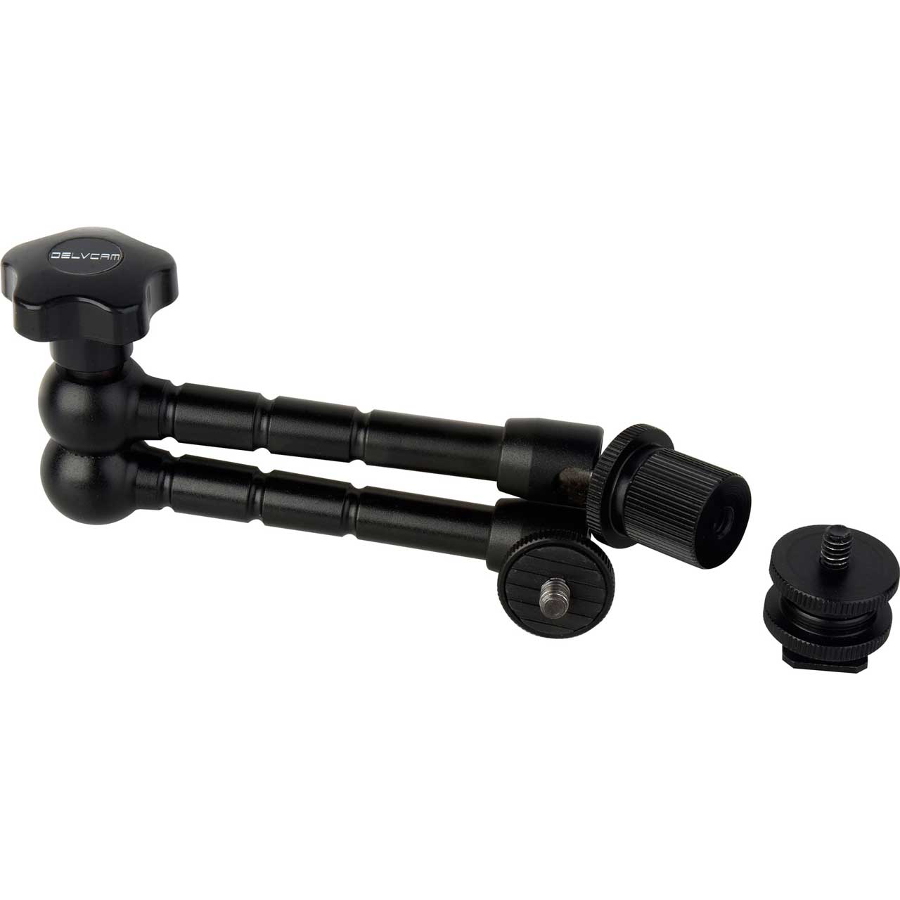 Delvcam 11Inch Articulating Camera Arm for Lights and Monitors