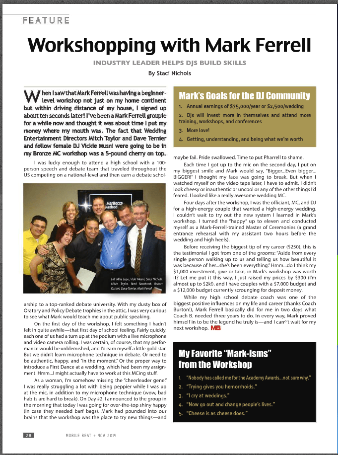 with Mark Ferrell MarBecca