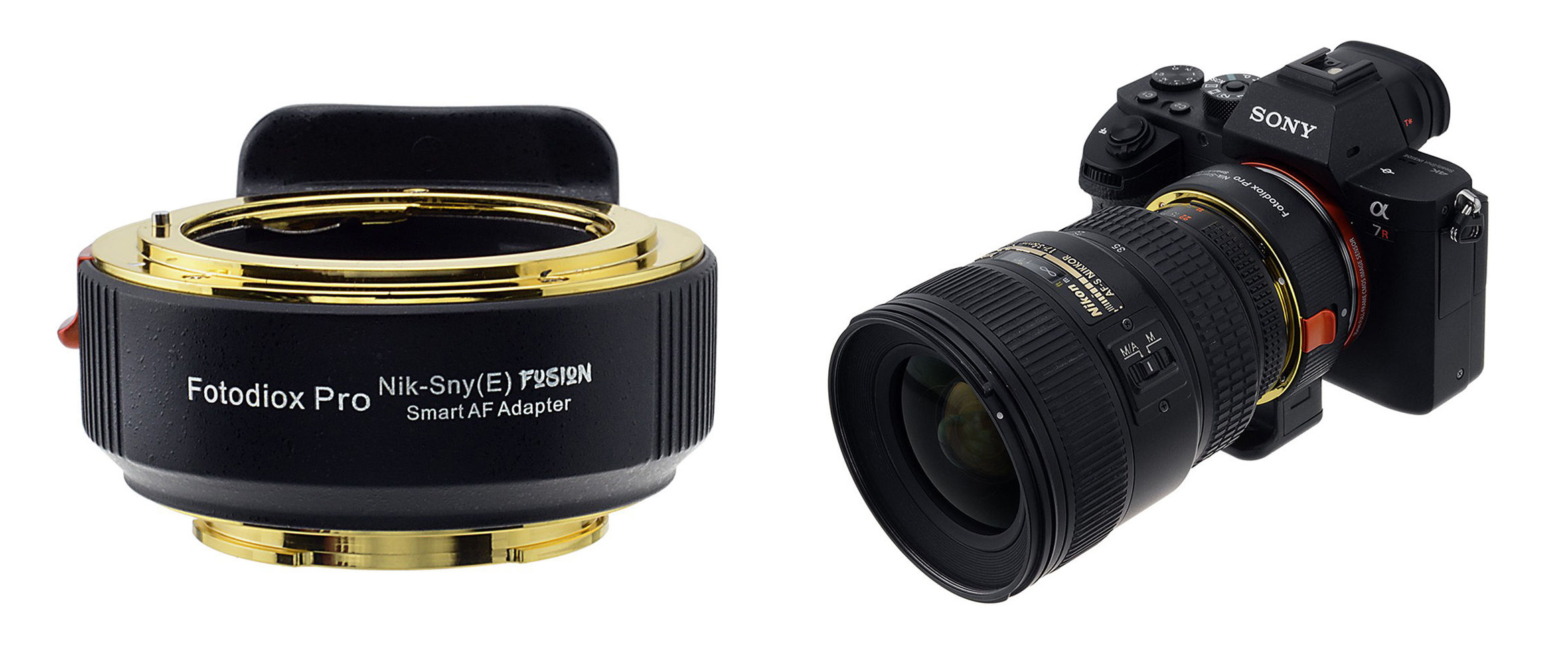Nikon to Sony Emount FUSION adapter Mark Galer