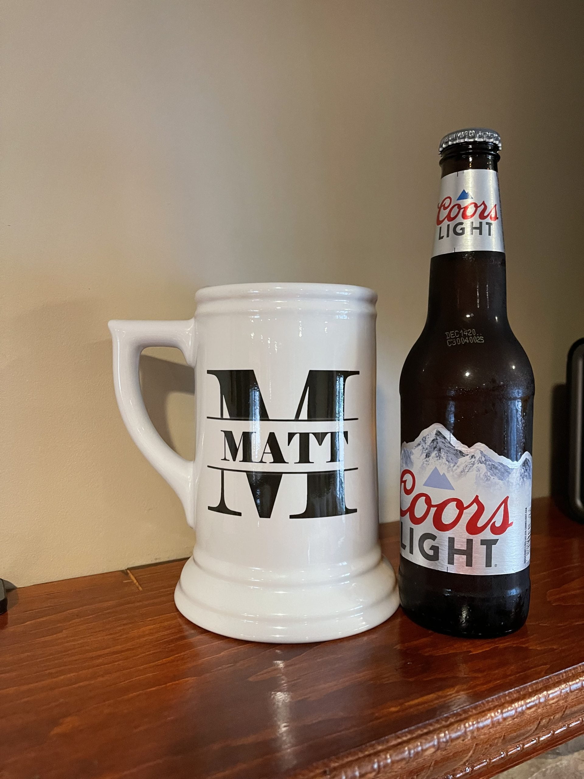 Personalized Beer Stein Custom Beer Mugs for Memorable Cheers