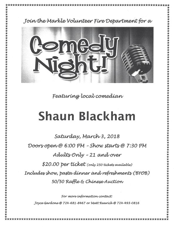 Markle VFD Westmoreland County Station 101