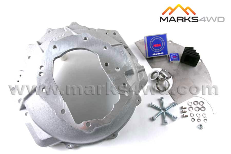 Bell Housing Adaptor Kit Holden V8 to Hilux 5spd Gearbox Marks 4WD