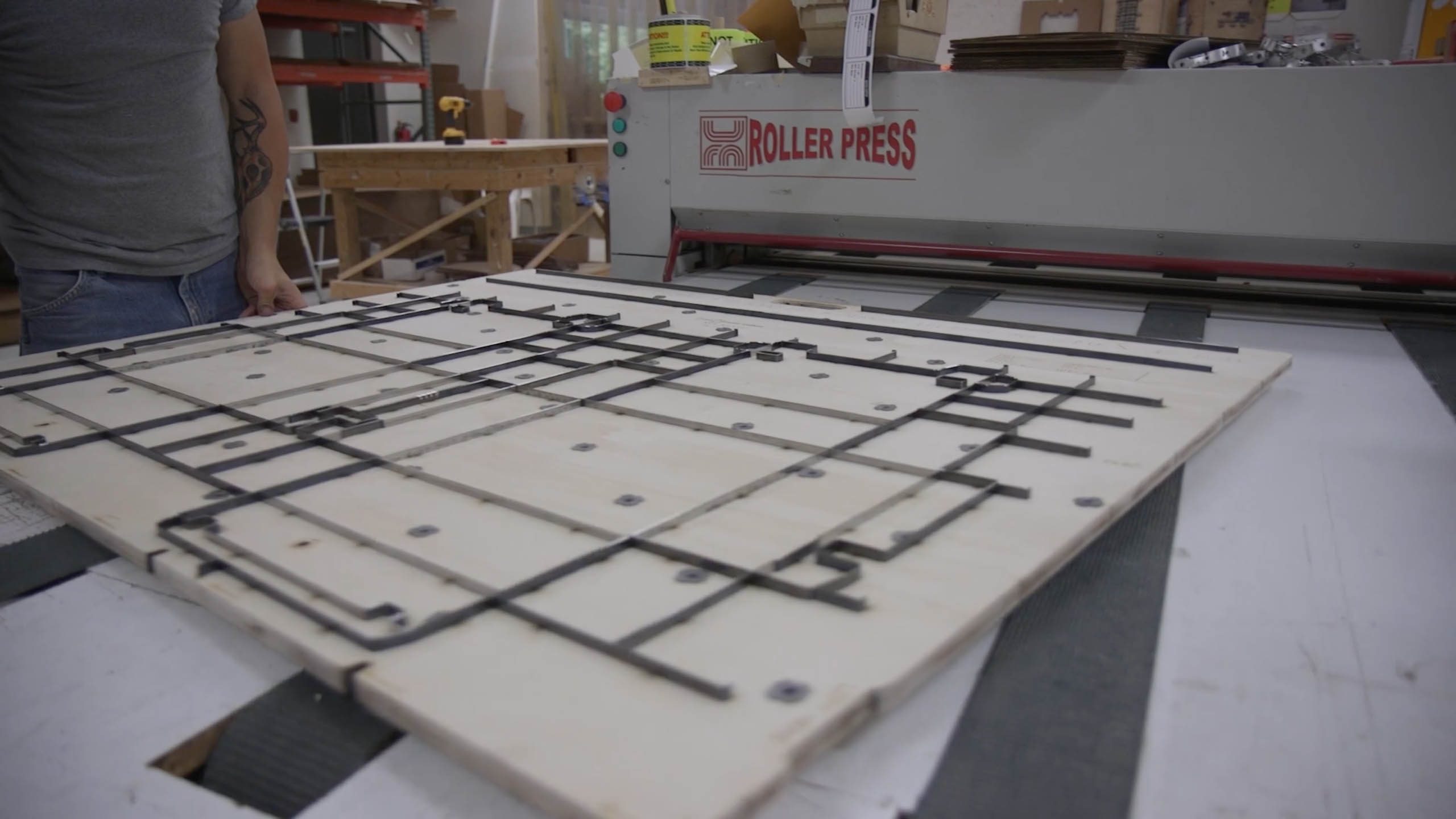 Steel Rule Dies Mark Trece