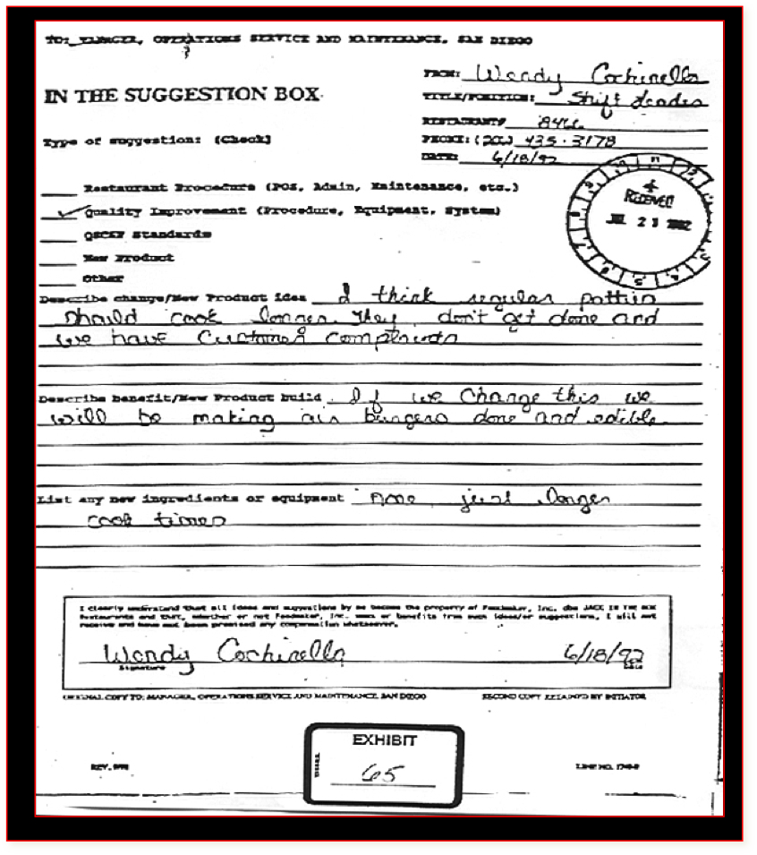 Jack in the Box E. coli Outbreak Lessons Learned the Hard Way