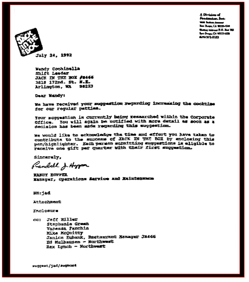 Jack in the Box E. coli Outbreak Lessons Learned the Hard Way