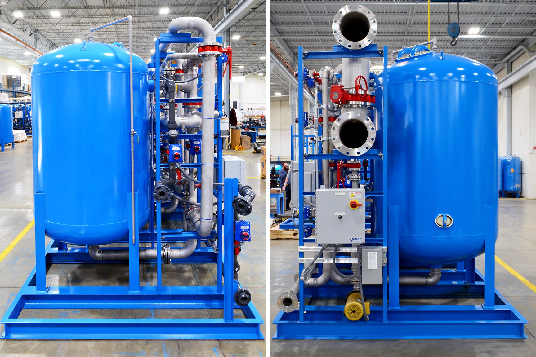 Triplex Water Softener Skid | MARLO