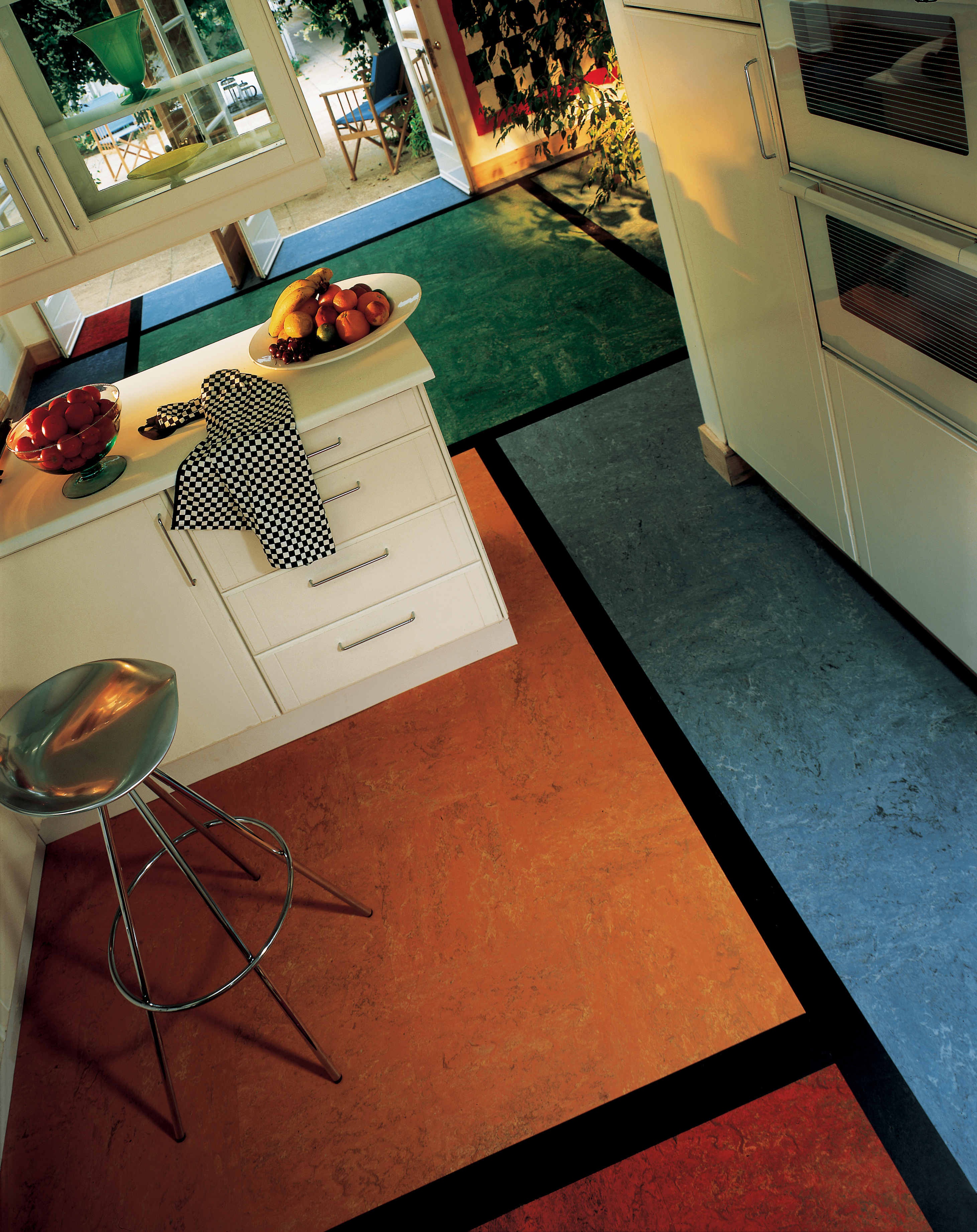 Cool Green Floor Ideas at the Marmoleum Clique!