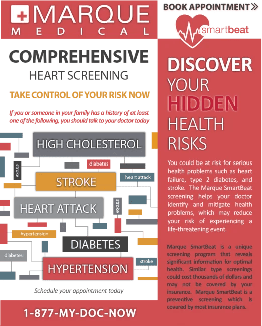 Cardiovascular Screening with the Smartbeat at Marque Medical