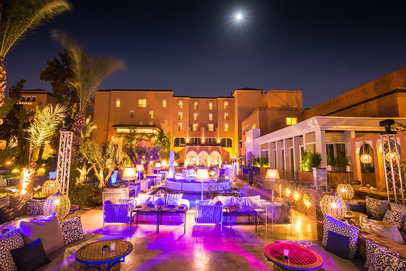 SO Lounge Restaurant Marrakech Une belle terrasse du Sofitel