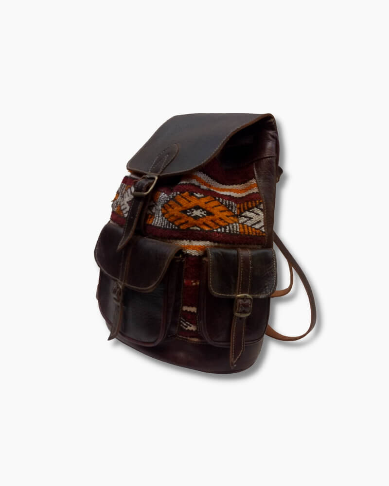 Moroccan Leather Backpacks Collection Marrakeche Crafts
