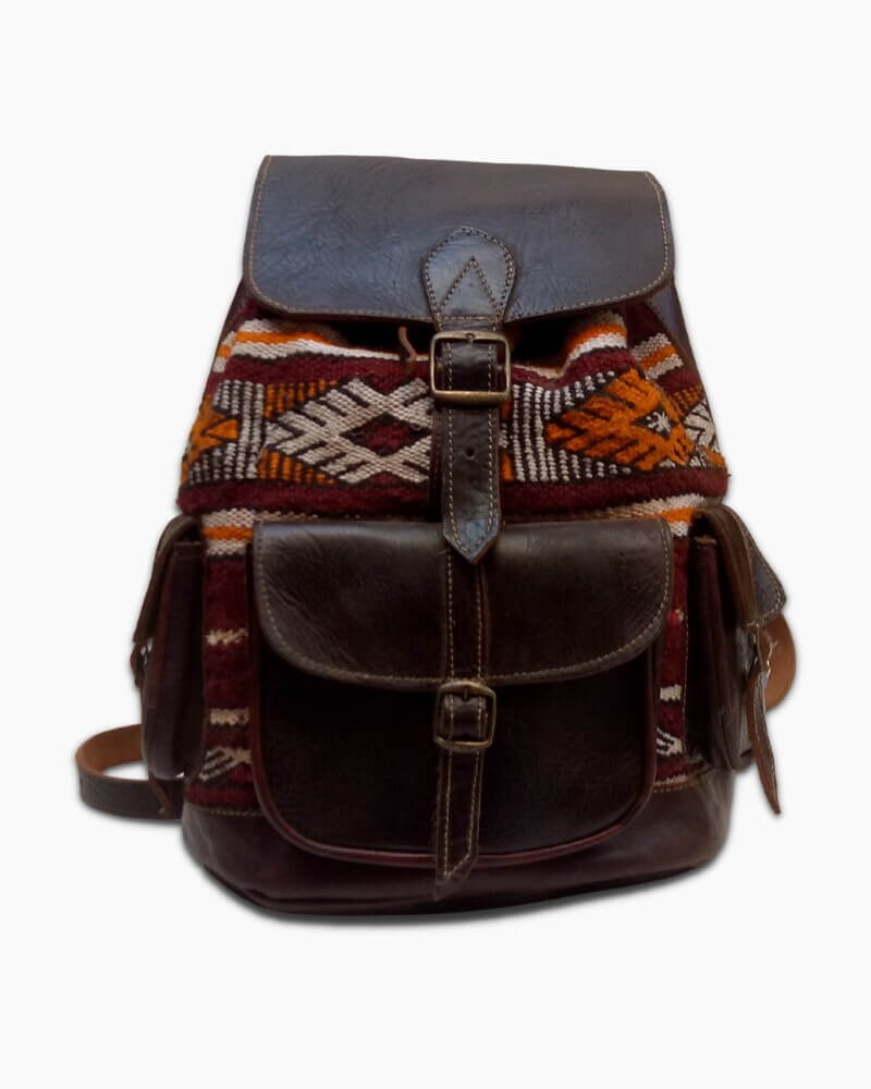 Moroccan Leather Backpacks Collection Marrakeche Crafts