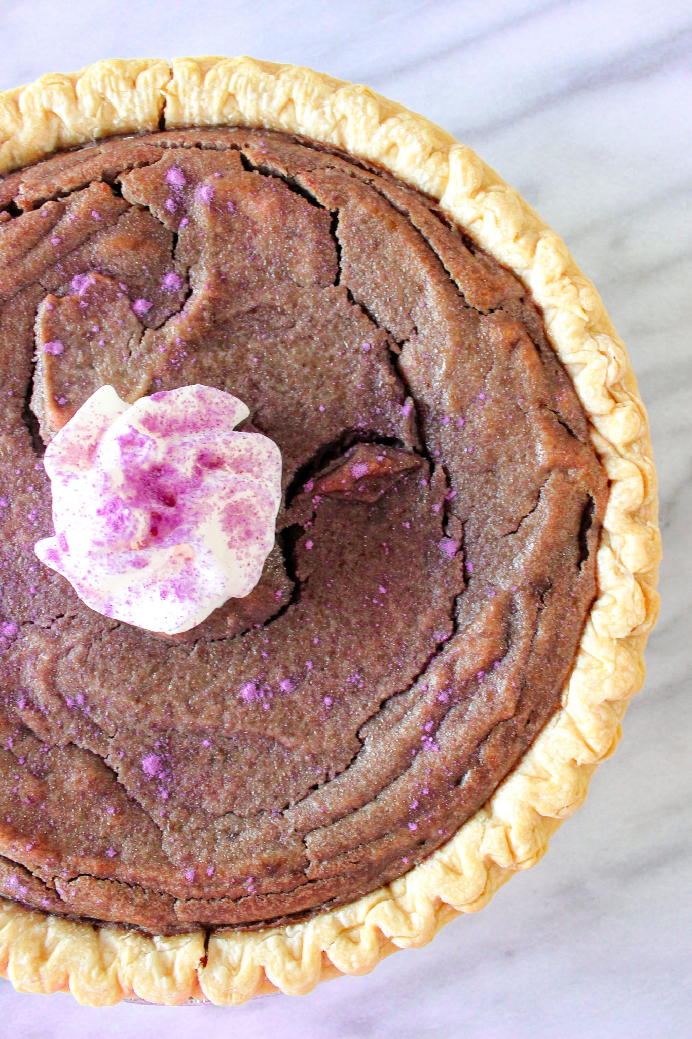 Okinawan sweet potato pie Marshmallows & Margaritas