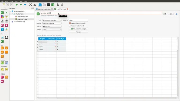 In the eriksen flanker task, a row of stimuli are presented simultaneously, with the central letter being a target letter regarding which a response must be given. OpenSesame Tutorial - How to Create a Flanker Task - Erik ...