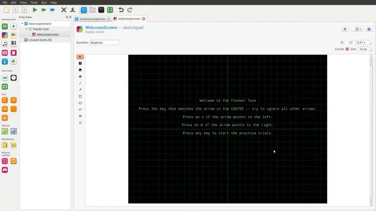 An implementation of the eriksen flanker task, see eriksen, c. OpenSesame Tutorial - How to Create a Flanker Task - Erik ...