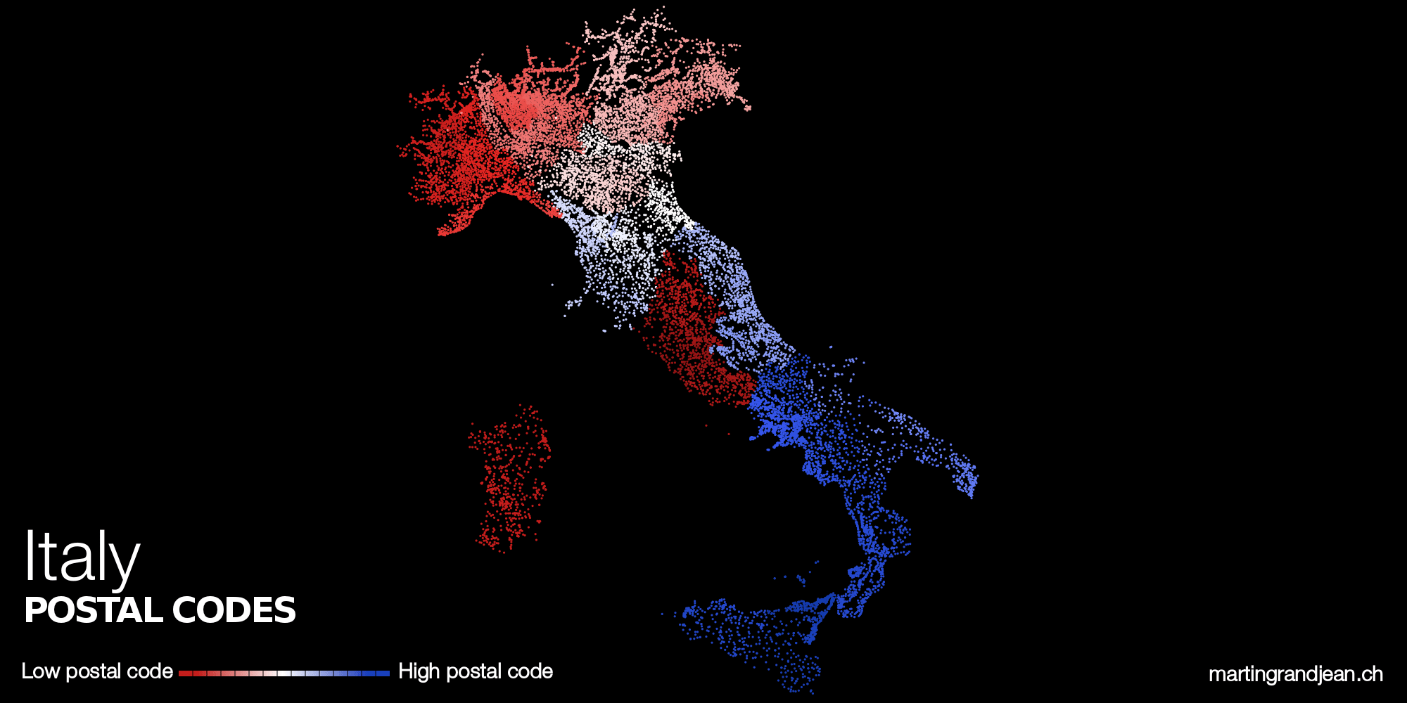 Martin Grandjean » Digital humanities, Data visualization, Network