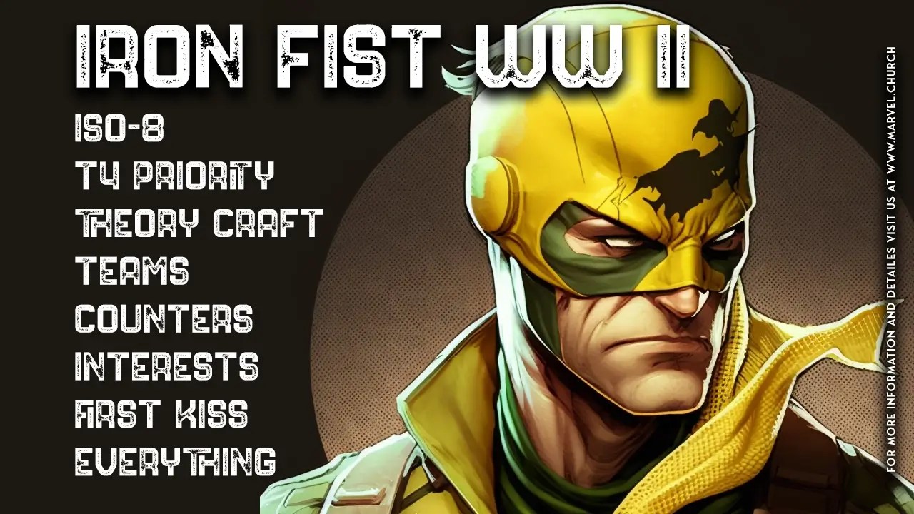 Iron Fist (WW II) Marvel Church