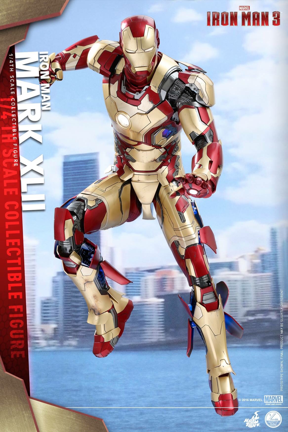 Hot Toys Iron Man Mark 42 Quarter Scale Figure Revealed