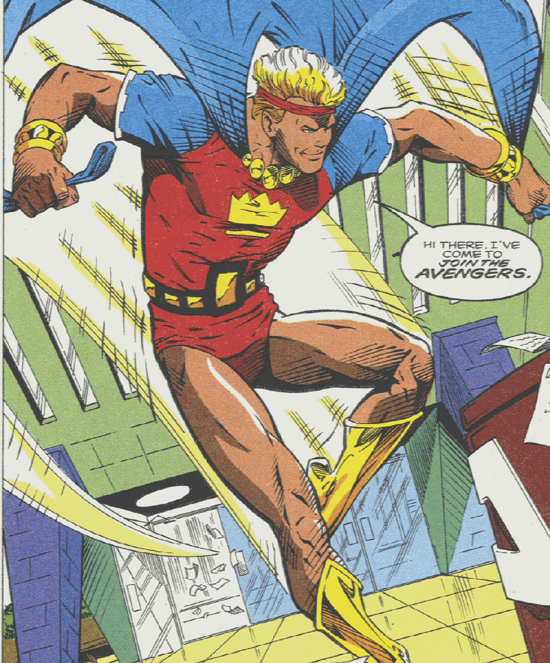 Blue Marvel (Quantum Banders, Quasar foe)