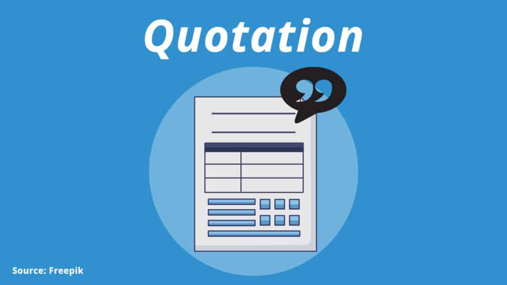 Mengenal Jenis dan Komponen Quotation (Surat Penawaran)