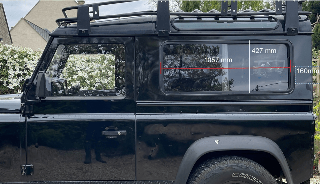 Fitting Traditional Side Windows to your Land Rover Defender Masai