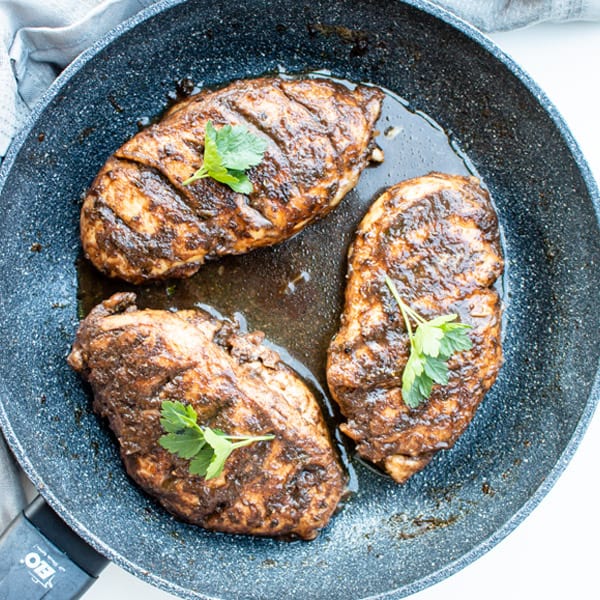 One Pan Balsamic Chicken Breast Recipe