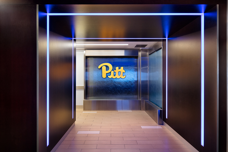 Pitt Football Wet Area, UPMC Rooney Sports Complex