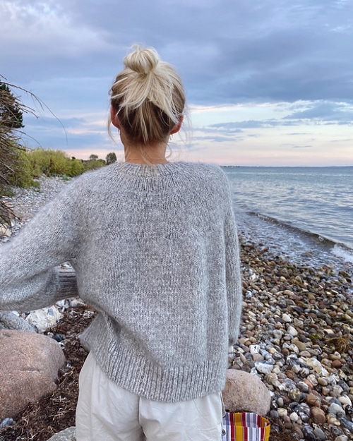 Novice Cardigan Chunky Strickanleitung Maschenfein