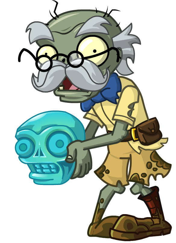 Historian Zombie Character