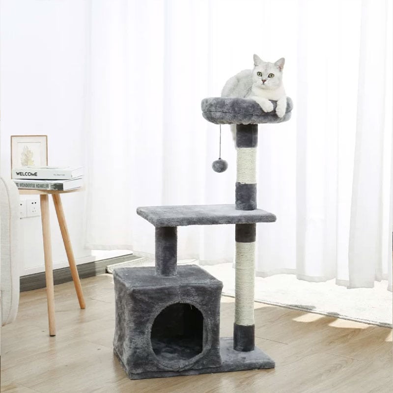 Small Cat Tree for Kittens with Scratching Posts Mashoops Cat