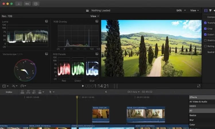 Final Cut Pro … مونتير فيديو محترف يكشف عن سر سرعته ماشي