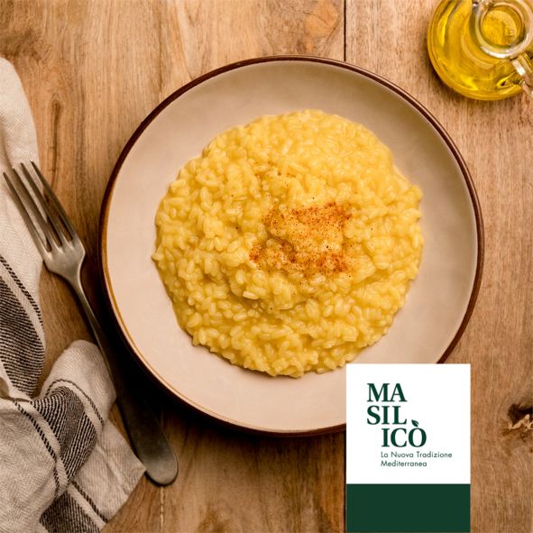 IL RISOTTO ALLO ZAFFERANO Masilicò