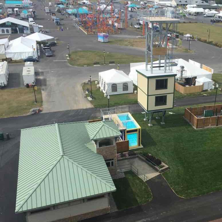 New York State Troopers Exhibit NYS Fair built by Massa Construction