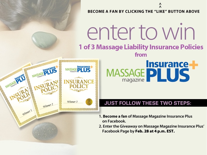 Massage Liability Insurance Policies Offered in MMIP February Facebook
