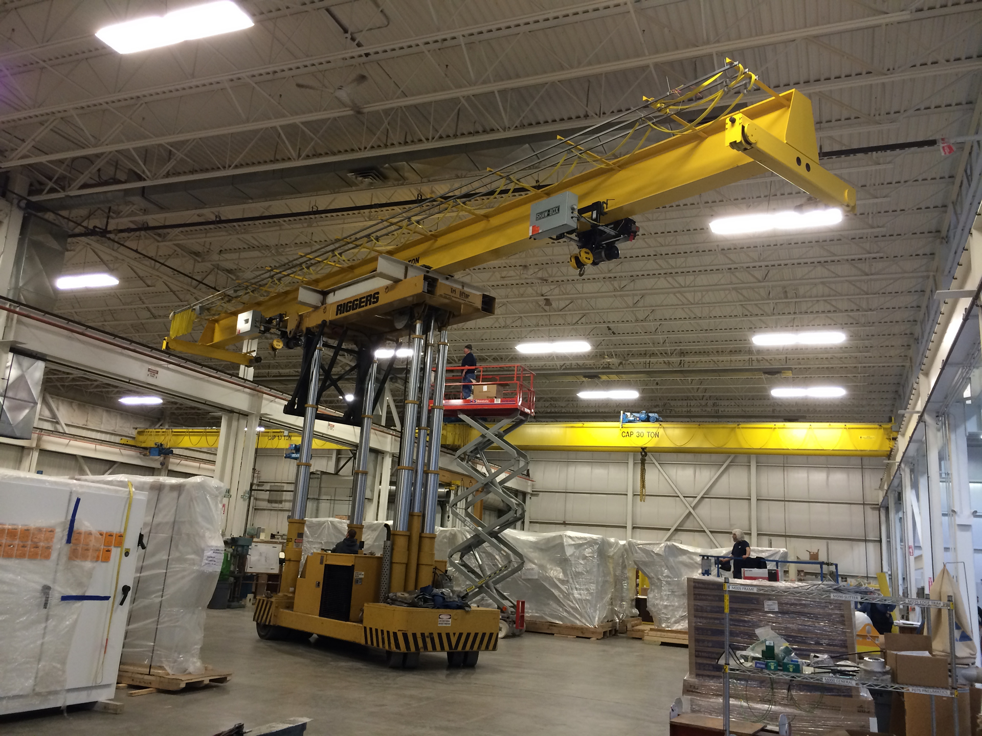 Mass Crane and Hoist Project Photos