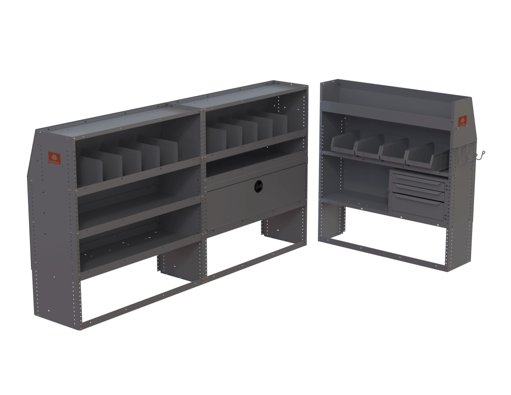 General Service Contractor Van Shelving Package Masterack