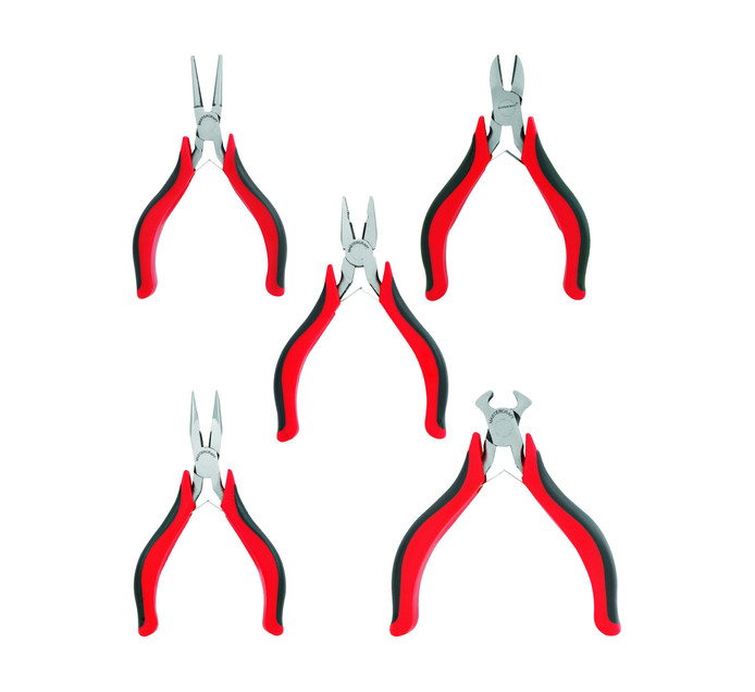 5 Piece Mini Pliers Set MasterCraft Tools