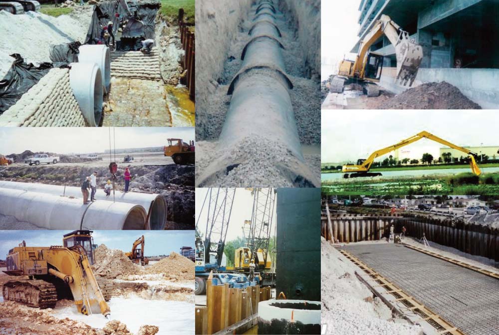 Excavation and site development in Miami, South Florida